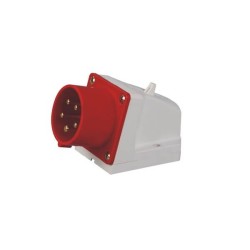 IP44 IEC60309 Socket 32A 5pin 380V-415V 50/60Hz 5P 6h 3P+E CEE Industrial Surface Mount Pin Receptacle with Box