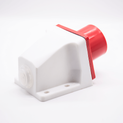 Reversed Industrial Connector Socket 4P 16A 380V-415V 3P+E 6h IP44