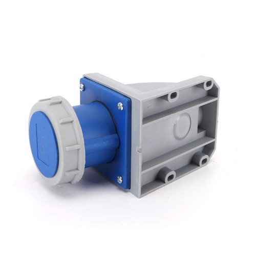 Waterproof Industrial Connector Socket 3Pin 16A 250V 2P+E IP67