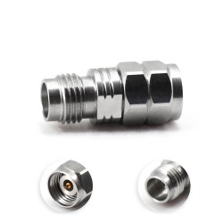 2.4mm Male to 1.85mm Female High Frequency RF Connector 50G