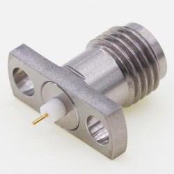 14 x 4.8mm / 0.55 x 0.19inch Flange Jack 0.6mm / .024″ Pin 2.4mm Thread-in Connector