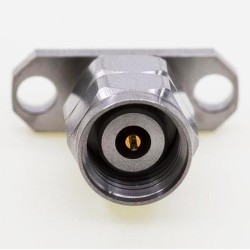 2.4mm Male Airline Connector, 12.7 x 4.8mm / 0.50 x 0.19inch Flange 0.64mm / .025″ Pin