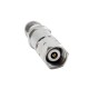 2.4mm Male Plug to 2.4mm Female Jack Coaxial Adapter Straight Stainless Steel Connector 50GHz