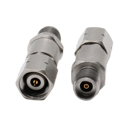 2.4mm Male Plug to 2.92mm Female Jack Stainless Steel Connector 40GHz Coaxial Adapter