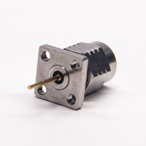 2.4mm Microwave Connector Male Flange with 4 Holes