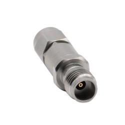 2.92mm Male Plug to 2.4mm Female Jack Coaxial Adapter Stainless Steel High Frequency Connector 40GHz