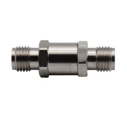 3.5mm Female Jack to 3.5mm Female Jack Coaxial Adapter Stainless Steel 33GHz High Frequency