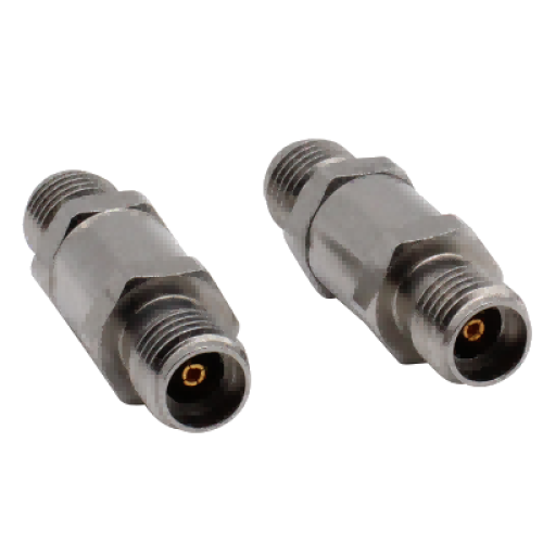 3.5mm Female Jack to 3.5mm Female Jack Coaxial Adapter Stainless Steel 33GHz High Frequency