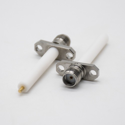 High-frequency SMA Bolt Stainless Steel 2 hole Flange Mount Connector