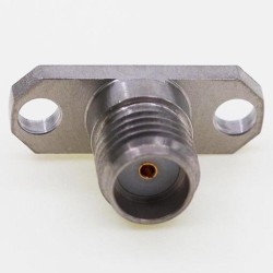 SMA Female Connector, 12.7 x 4.8mm / 0.500 x 0.190inch Flange 1.27mm Vertical Flat Pin