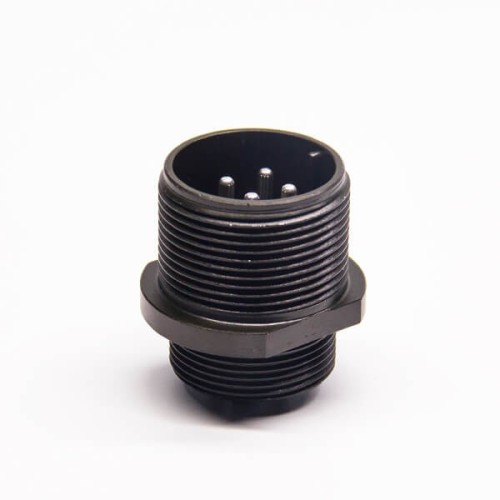 MS3101A18-10P Circular MIL Spec Aluminum Alloy 4 Position Cable Connecting Receptacle Connector