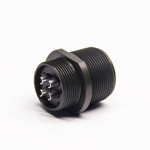 MS3101A18-10P Circular MIL Spec Aluminum Alloy 4 Position Cable Connecting Receptacle Connector 5pcs