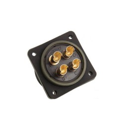 MS3102A32-17P Circular Box Mounting Receptacle 4 Pin plug connector