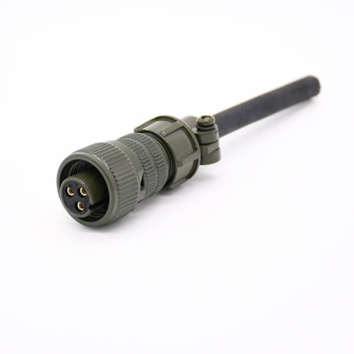 MS3106A10SL-3S 3Pin16 Solder Socket Straight Plug Metal Circular Connector