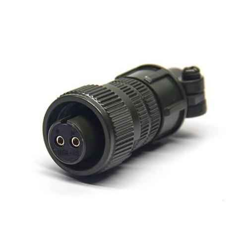 MS3106A10SL-4S Straight Female Plug 2 pin Circular Power Connector