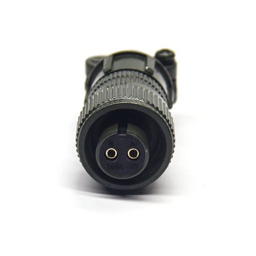 MS3106A10SL-4S Straight Female Plug 2 pin Circular Power Connector