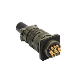 MS3106A24-11S Female Plug 9Pin Solder Male Socket Cable Terminal Connectors