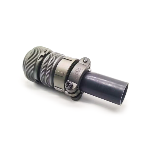 MS3106A24-22S Circular Connector MIL-DTL-5015 Series Straight Plug 4 Contacts Solder Socket