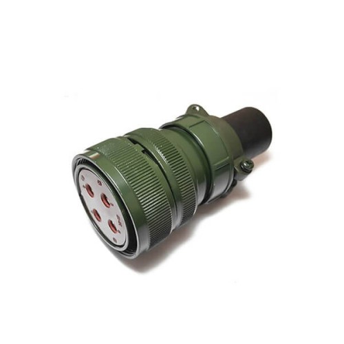 MS3106A32-17S Straight Military 5015 Circular 4 POS Solder Cable connector