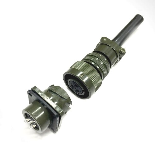 Military Spec Connectors Bayonet Series 3106A14S-7 3102A14S-7 Male and female 3 Pin Military Connector