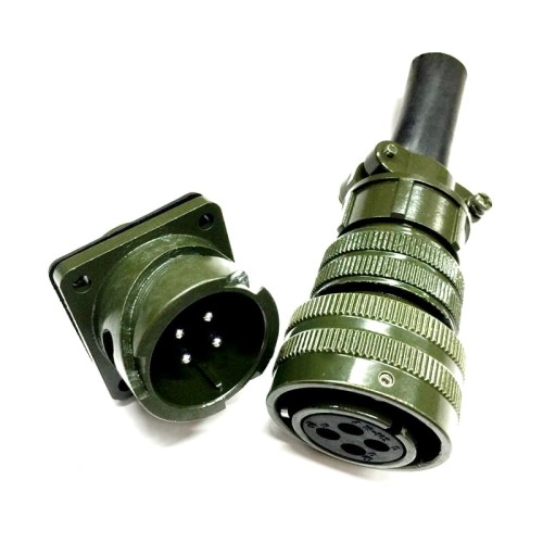 Military Spec Connectors Bayonet Series 3106A18-10 3102A18-10 Male and female 4 Pin Military Connector