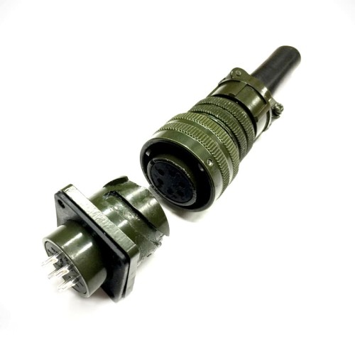 Military Spec Connectors Bayonet Series 3106A18-12 3102A18-12 Male and female 6Pin Military Connector