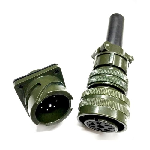 Military Spec Connectors Bayonet Series 3106A18-8 3102A18-8 Male and female 8 Pin Military Connector