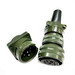 Military Spec Connectors Bayonet Series MS3106A20-16 MS3102A20-16 Male and female 9Pin Military Connector