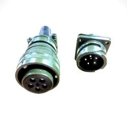 Military Spec Connectors Bayonet Series MS3106A20-17 MS3102A20-17 Male and female 6Pin Military Connector