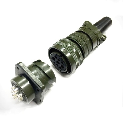 Military Spec Connectors Bayonet Series MS3106A20-18 MS3102A20-18 Male and female 9Pin Military Connector