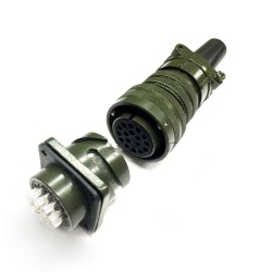 Military Spec Connectors Bayonet Series MS3106A20-29 MS3102A20-29 Male and female 17Pin Military Connector