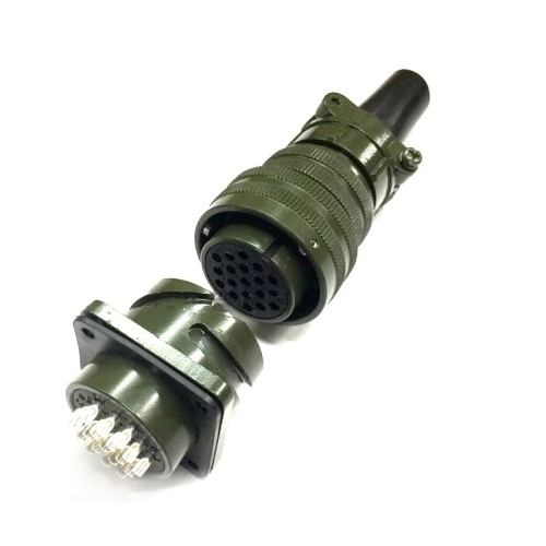 Military Spec Connectors Bayonet Series MS3106A22-14 MS3102A22-14 Male and female 19Pin Military Connector