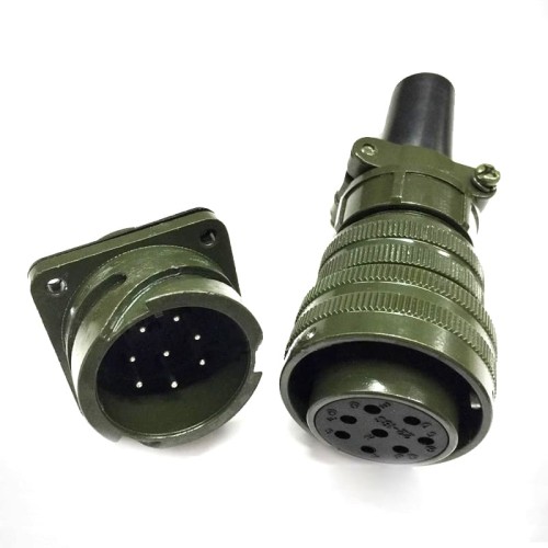 Military Spec Connectors Bayonet Series MS3106A22-18 MS3102A22-18 Male and female 8Pin Military Connector