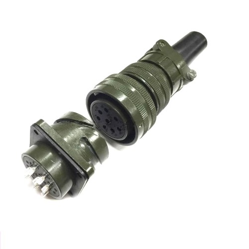 Military Spec Connectors Bayonet Series MS3106A22-18 MS3102A22-18 Male and female 8Pin Military Connector