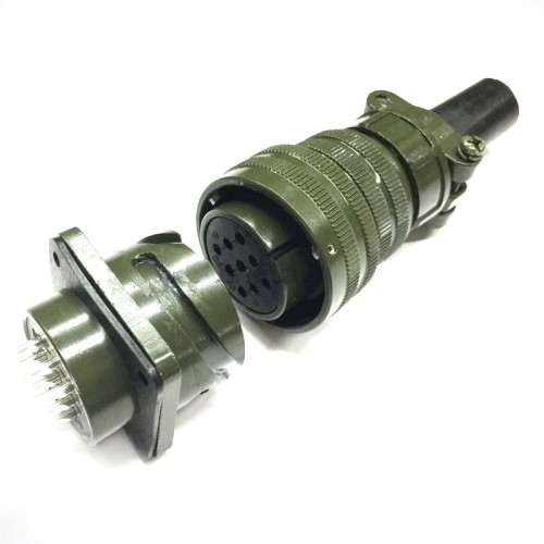 Military Spec Connectors Bayonet Series MS3106A22-20 MS3102A22-20 Male and female 9Pin Military Connector