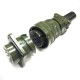 Military Spec Connectors Bayonet Series MS3106A22-20 MS3102A22-20 Male and female 9Pin Military Connector