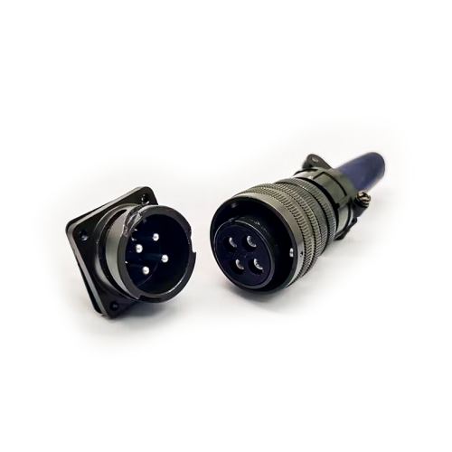 Military Spec Connectors Bayonet Series MS3106A22-22 MS3102A22-22 Male and female 4Pin Military Connector