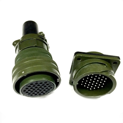 Military Spec Connectors Bayonet Series MS3106A28-21 MS3102A28-21 Male and female 37Pin Military Connector