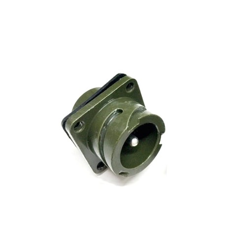 MS3102A14S-3 Circular Connector MIL-DTL-5015 Series Box Mount Receptacle 1 Contact Solder Pin Bayonet Connector