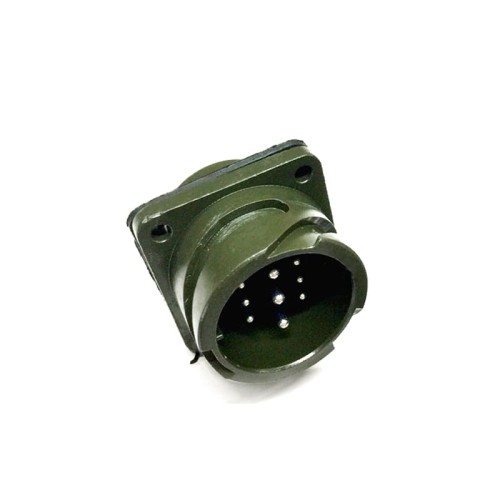 MS3102A20-18 Circular Connector MIL-DTL-5015 Series Box Mount Receptacle 9 Contacts Solder Pin Bayonet Connector