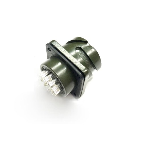 MS3102A20-29 Circular Connector MIL-DTL-5015 Series Box Mount Receptacle 17 Contacts Solder Pin Bayonet Connector