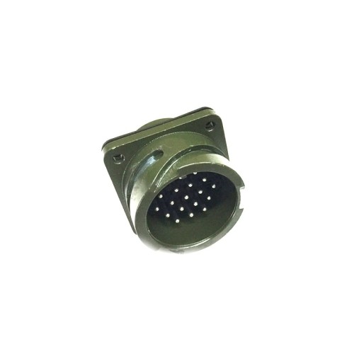 MS3102A22-14 Circular Connector MIL-DTL-5015 Series Box Mount Receptacle 19 Contacts Solder Pin Bayonet Connector