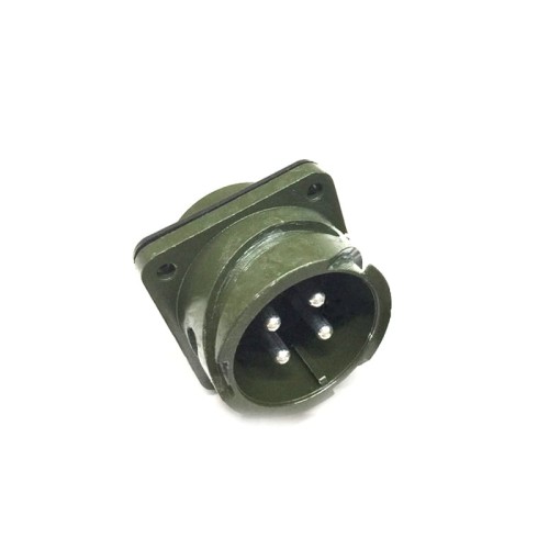 MS3102A22-22 Circular Connector MIL-DTL-5015 Series Box Mount Receptacle 4 Contacts Solder Pin Bayonet Connector