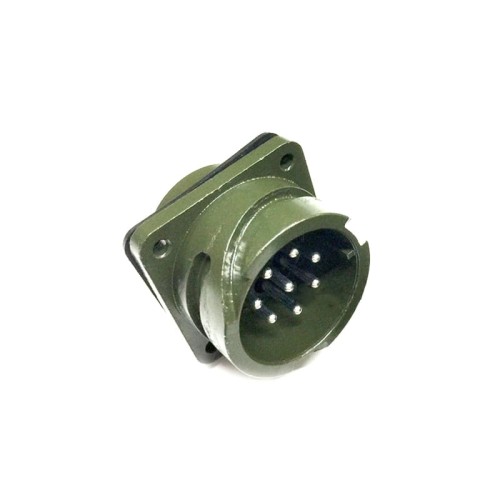 MS3102A22-23 Circular Connector MIL-DTL-5015 Series Box Mount Receptacle 8 Contacts Solder Pin Bayonet Connector