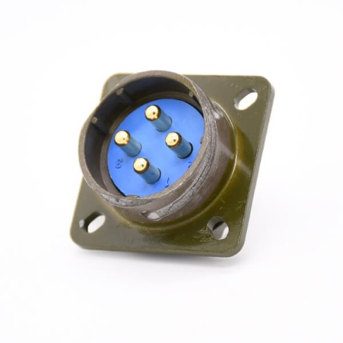 4 Pins Aviation Circular Connector AC 500V 50A Y28M-4ZJ