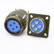 4 Pins Aviation Circular Connector AC 500V 50A Y28M-4ZJ