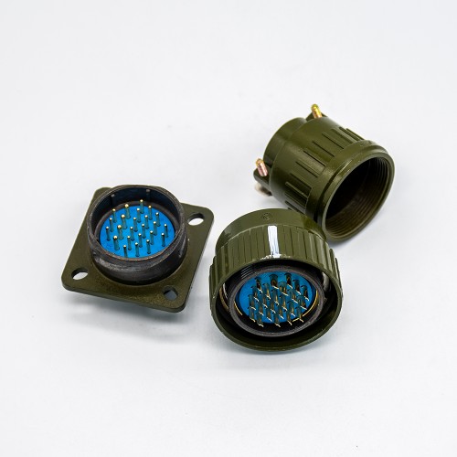 Y28M-24TK 28mm Military Metal Male and Female 24 Pin Circular Connector