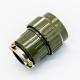 Y28M-37TK 28mm Military Metal Female 37 Pin Circular Connector male-female