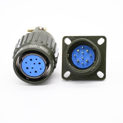 Y2M-10TK Female & Y2M-10ZJ Male10 Pin Aviation Circular Connector