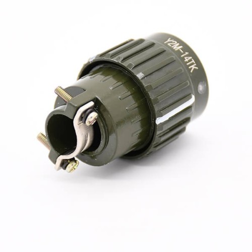 Y2M-14TK 21mm Panel Diameter 14 Pins Female Twist Circular Connector